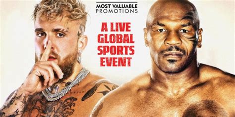 Jake Paul vs. Mike Tyson: Odds For Nov. 15 Fight .